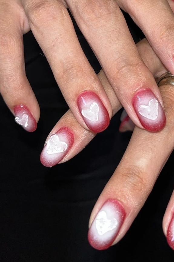 Nail | Модные ногти | Модный маникюр | Красивые ногти | Маникюр 2024 | Модные идеи маникюра | Красивые ногти дизайн | Маникюр на 14 февраля | Маникюр на День влюбленных