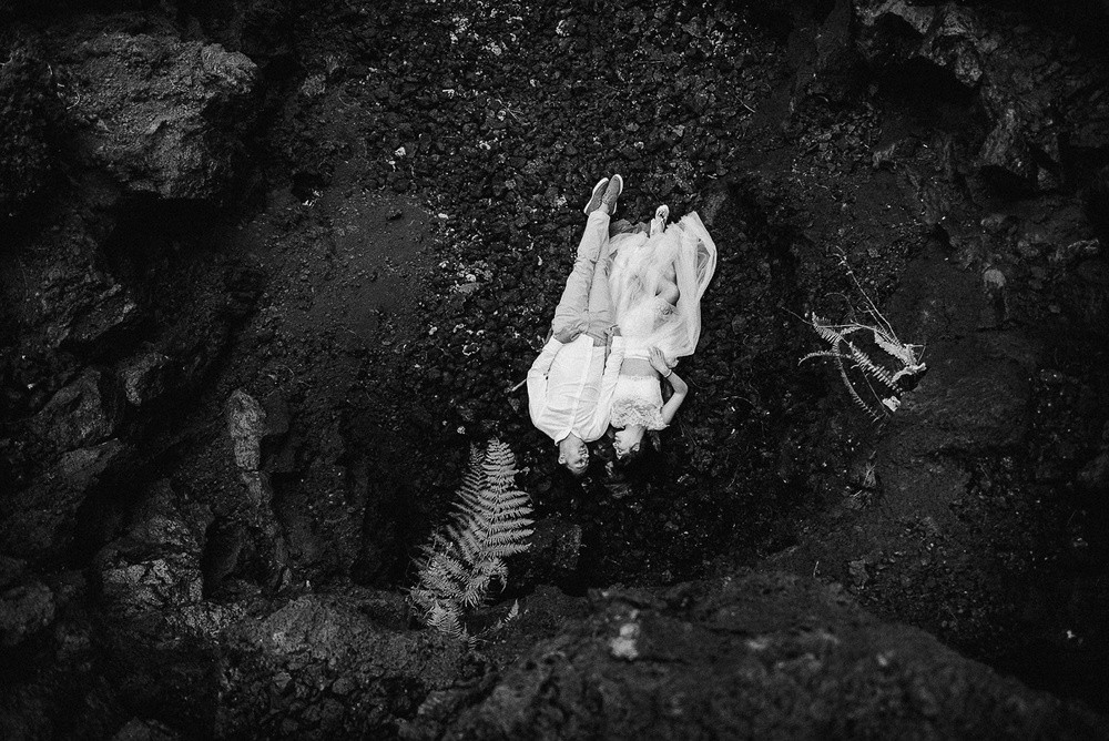 На вулкане: свадебная фотосессия с острова Бали