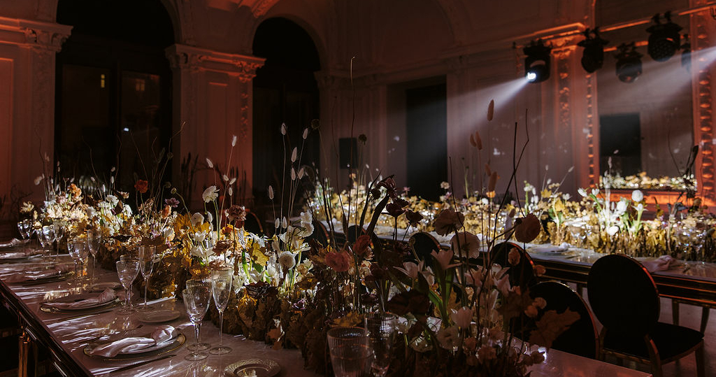 Свадьба в особняке Спиридонова, вдохновленная осенней эстетикой