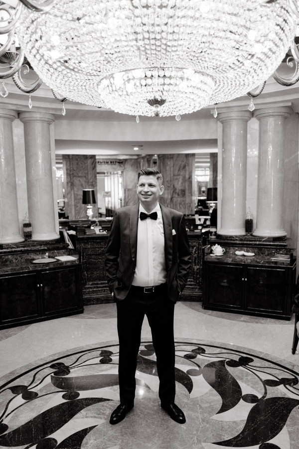 Воздушная свадьба в отеле The St. Regis