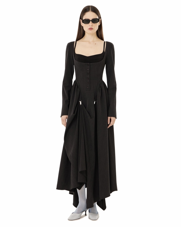 Dress code: total black. Собираем образы для
